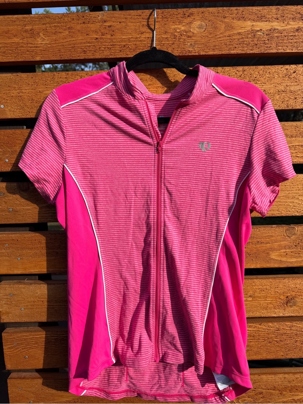 Retro Y2K Pearl Izumi Womens Cycling Short Sleeve Shirt Full Zip Large